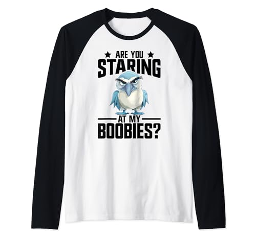 Blue Footed Booby Plush Stuffed Animal Blue Foot Boobie Raglan Baseball Tee