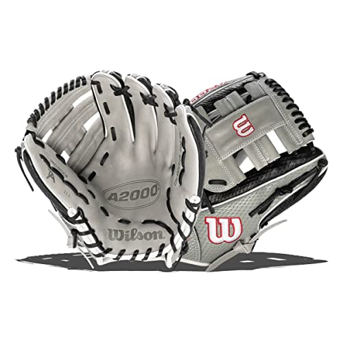 Wilson A2000 Superskin Tim Anderson Gm 11.5' Baseball Glove (Wbw101019115) Single Post Black/Grey 11.5 Right Hand