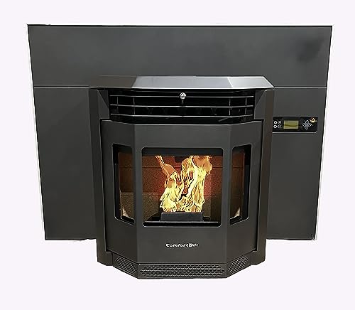 Comfortbilt HP22i Pellet Stove Fireplace Insert Heats 2800 sq.ft 47 lb Hopper Capacity