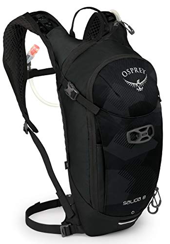 Osprey Salida 8L Women's Biking Backpack with Hydraulics Reservoir, Black Cloud