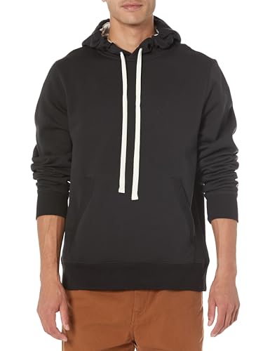 Champion Men's Authentic Originals Sueded Pullover Hoodie, Black, Medium