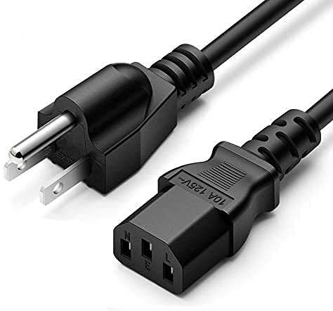 3 Prong AC Power Cord Cable Fit for Amplifier Musical Peavey Vox Guitar Amp Replacement- (ETL Listed Cable)
