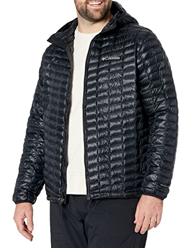 Columbia Sportswear Men's Microcell Hooded Jacket, Black, X-Large