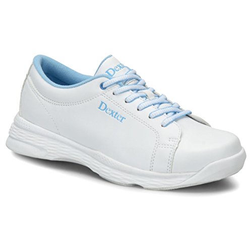 Dexter Womens Raquel V Bowling Shoes- White/Blue, 7