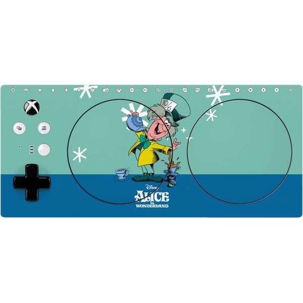 Skinit Decal Gaming Skin Compatible with Xbox Adaptive Controller - Officially Licensed Disney Alice in Wonderland Mad Hatter Tea Party Design