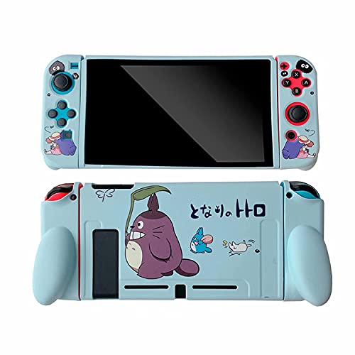 Protective Case for Switch, Cartoons Anime Cute Soft TPU Case Cover for Handheld Video Game Controller for Nintendo Switch - (My Neighbor Totoro)