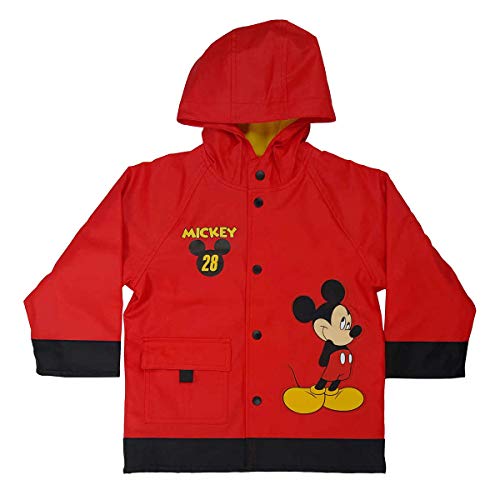 Western Chief Boys Mischievous Mickey Rain Coat Red 6