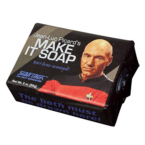 The Unemployed Philosophers Guild Star Trek Jean Luc Picard Make it Soap! - Made in the USA