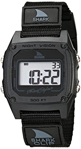 Freestyle Men's FS84978 Shark Clip Classic Retro Television Screen Case Digital Watch