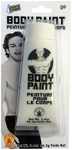 Rubie's mens Men s Body Paint White One Size, White, 3.4-Ounce US