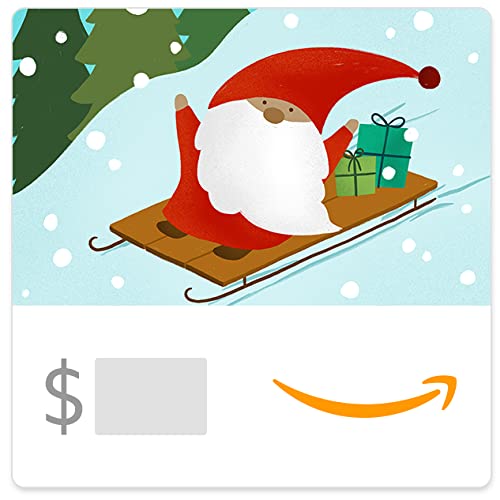 Amazon eGift Card - Santa Sledding with Gifts