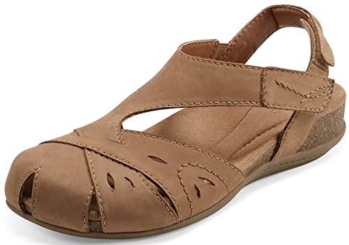 Earth Origins Women’s Birdine Sandal, Cognac, 10 M US