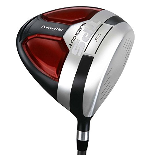 Powerbilt TPS Blackout Golf Driver, Men’s Right (Regular, 10.5, Degrees)