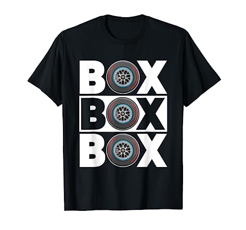 Box Box Box F1 Drag Racing Race Drifting Fast Cars Men Women T-Shirt