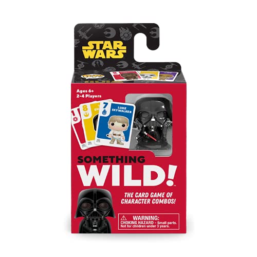Funko Something Wild! Star Wars with Darth Vader Pocket Pop! Card Game for 2-4 Players Ages 6 and Up