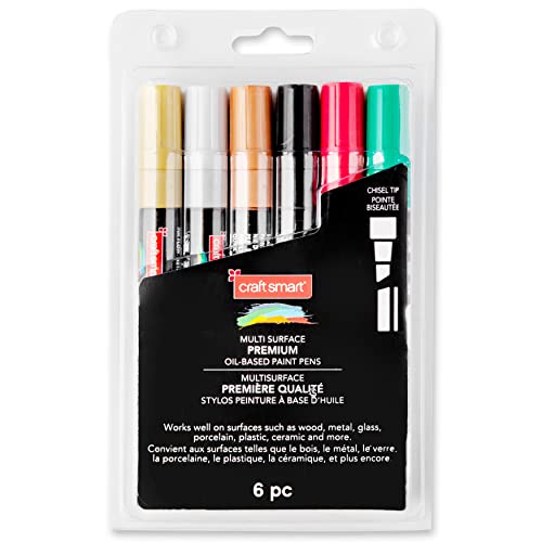 Craft Smart Premium Chisel Tip Oil-Based Paint Pens