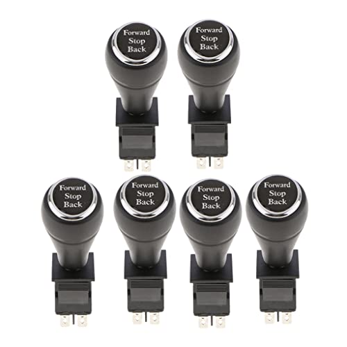 6Set Kid Electric Car Putter Switch, Forward Stop Backward Joystick RC Auto Switch