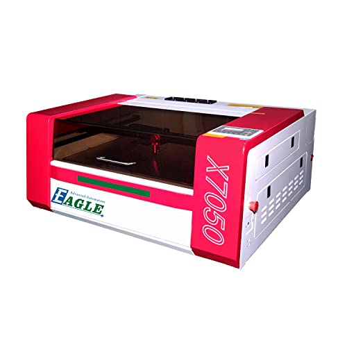 Eagle X-7050 Desktop Laser Machines CO2 Laser Engraver Cutter, 27.5''x19.7'' Work Area Laser Engraving Machine