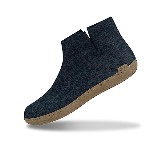 Glerups Unisex G-10 - Felt Boots 45 M Denim