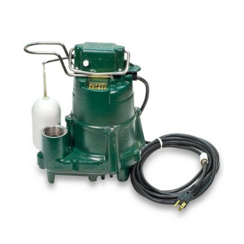 Zoeller 98-0001 115-Volt 1/2 Horse Power Model M98 Flow-Mate Automatic Cast Iron Single Phase Submersible Sump/Effluent Pump …