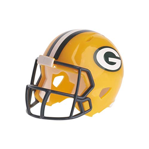 Green Bay Packers NFL Riddell Speed Pocket PRO Micro/Pocket-Size/Mini Football Helmet