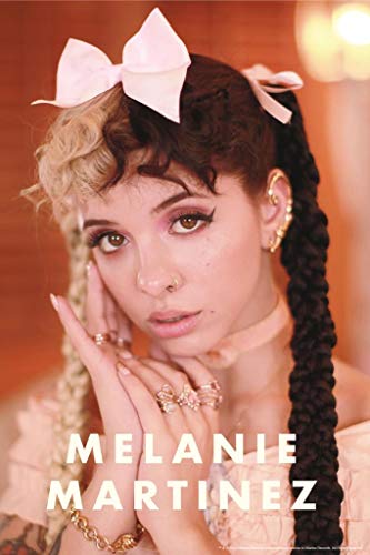 Laminated Melanie Martinez Pink Bow Crybaby Detention K12 Album Music Merch Poster Dry Erase Sign 24x36