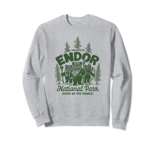 Star Wars Travel Vacation Endor National Park Ewoks Sweatshirt