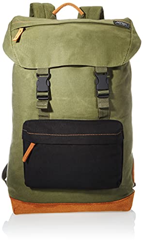 Superdry Mens Toploader Backpack, Drawstring And Clip Fastening Faded Khaki Size One Size