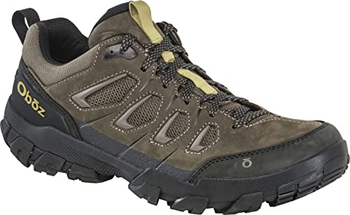 Oboz Men's Sawtooth X Low Hiking Shoe, Sediment, 14