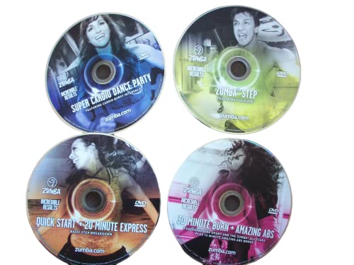 Zumba Fitness Incredible Results DVD System
