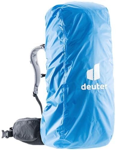 Deuter Rain Cover III - Waterproof Rain Cover for Backpacks 45L to 90L, Coolblue, One Size
