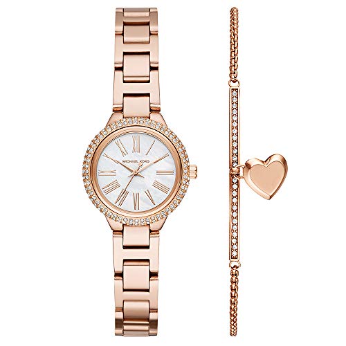 Michael Kors Women's MK3858 Taryn Analog Display Quartz Rose Gold Watch