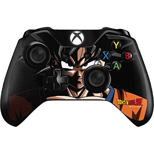 Skinit Decal Gaming Skin Compatible with Xbox One Controller - Officially Licensed Dragon Ball Z Goku Portrait Design
