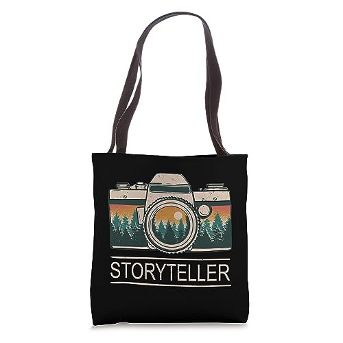Photographer Photography Camera Aperture Storyteller Tote Bag
