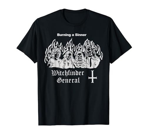 Witchfinder General Burning A Sinner T-Shirt