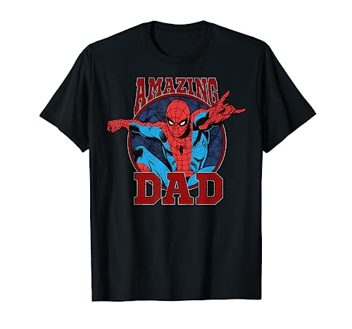 Marvel Spider-Man Father's Day Amazing Dad Graphic T-Shirt