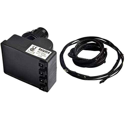 only fire Universal Fit 4-Spark Electronic Push Button Igniter Kit for Most Grills, Black