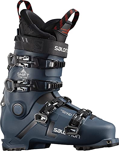 Salomon Shift Pro 100 at Mens Ski Boots Petrol Blue/Black/Silver Sz 10/10.5 (28/28.5)