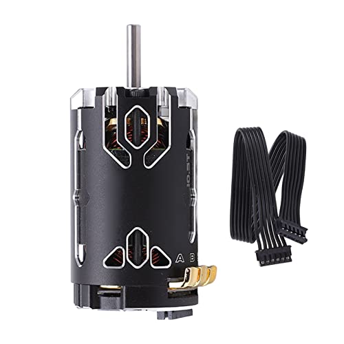 Supersonic Sensored Brushless Motor, Supersonic 10.5T Sensored Motor High Efficiency 380 V2S 250W RC Supersonic Motor for 1/12 and 1/14 Scale Remote Control Car