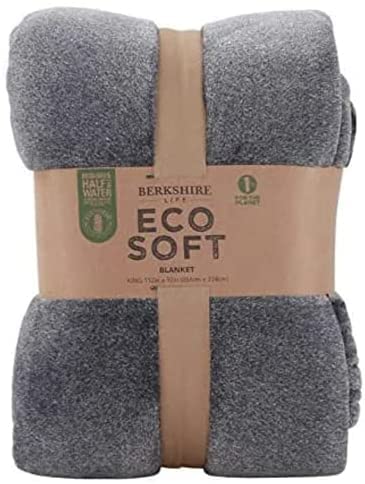 Berkshire Life EcoSoft Blanket (Gray, King)