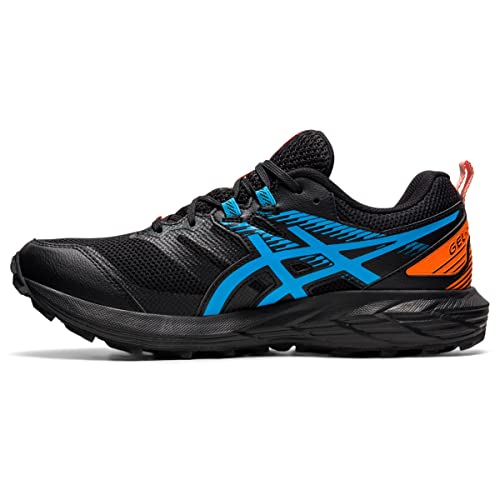 ASICS Men's Gel-Sonoma 6 Running Shoes, 10, Black/Digital Aqua