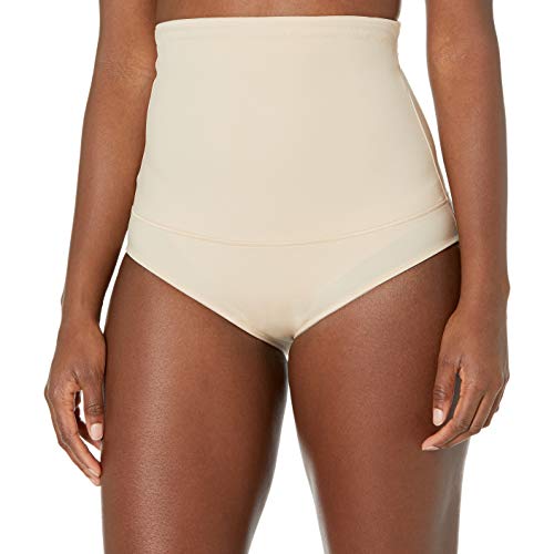 Maidenform Women’s Firm Control High Waist Shapewear Fajas Brief FL1854, Latte Lift, Biege, Small