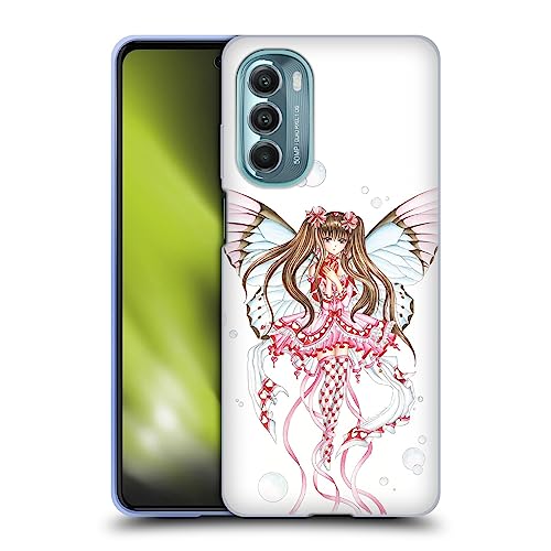 Head Case Designs Officially Licensed Nene Thomas Champagne Anime Pink Fairies Soft Gel Case Compatible with Motorola Moto G Stylus 5G (2022)