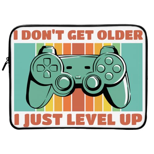 I Just Level Up Mac Book Pro 16' Sleeve - Gaming Laptop Sleeve - Gamepad Mac Book Sleeve