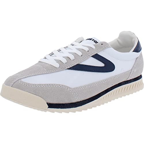 TRETORN Womens Rawlins Leather Casual and Fashion Sneakers White 9 Medium (B,M)