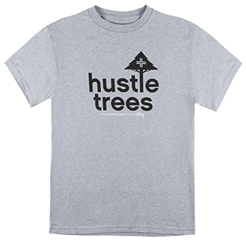 LRG mens Lrg Men's Rc Hustle Trees Shirts,x-large,athletic Heather/Black T Shirt, Athletic Heather/Black, X-Large US