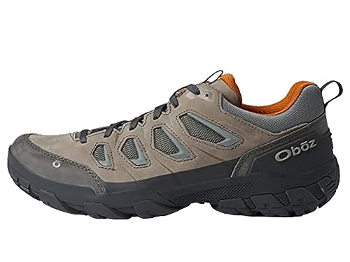 Oboz Men's Sawtooth X Low Hiking Shoe, Hazy Gray, 11.5 Medium