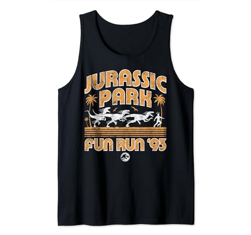 Jurassic Park Fun Run '93 Tank Top