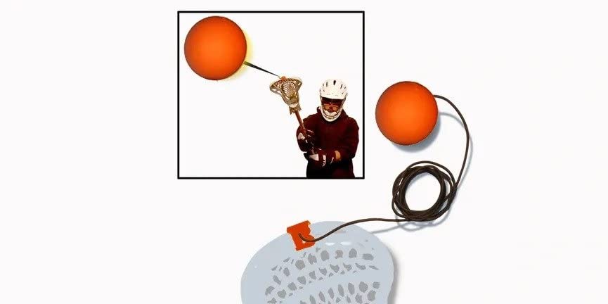 B-Lax Blast Lacrosse Trainer - Lacrosse Rebounder, Lacrosse Training Equipment, Fits All Sticks