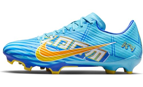 Nike Zoom Mercurial Vapor 15A, Bleached Aqua Metallic Silver, 10 US